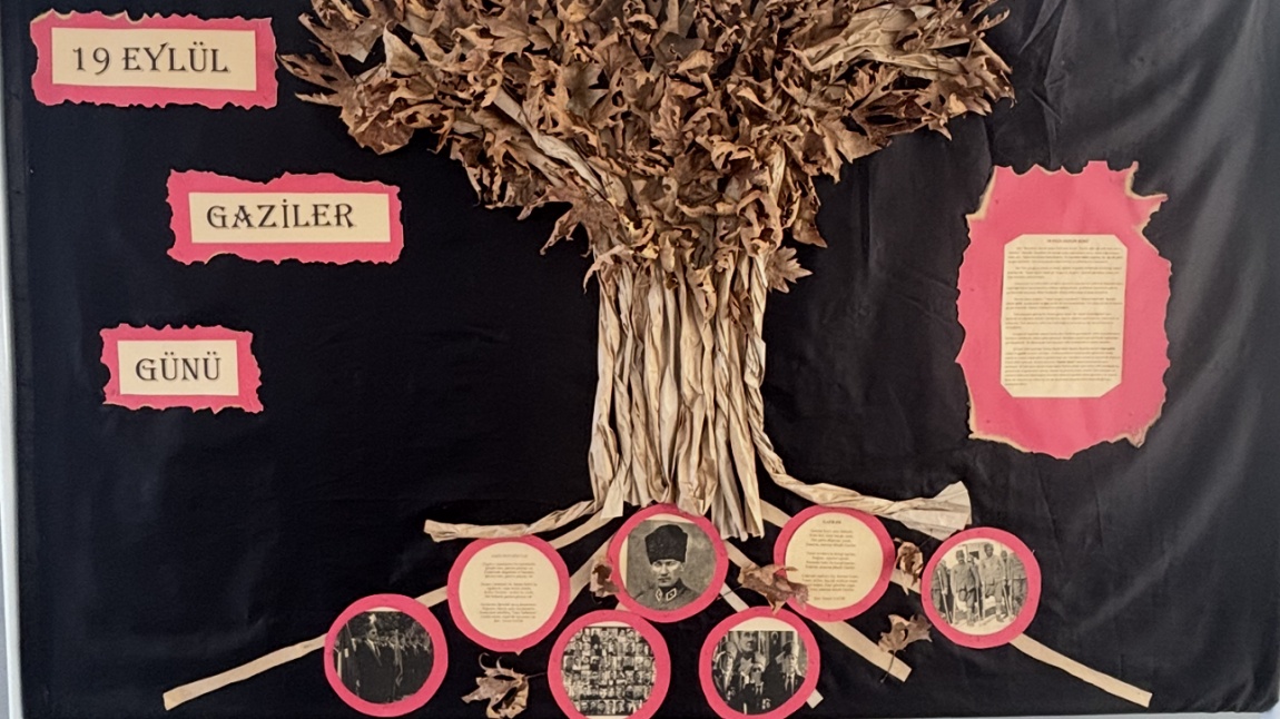 19 Eylül Gaziler Günü Okulumuzda Anıldı